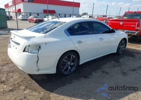 2014 Nissan Maxima 3.5 Sv from USA, damaged, VIN 1N4AA5AP6EC907678